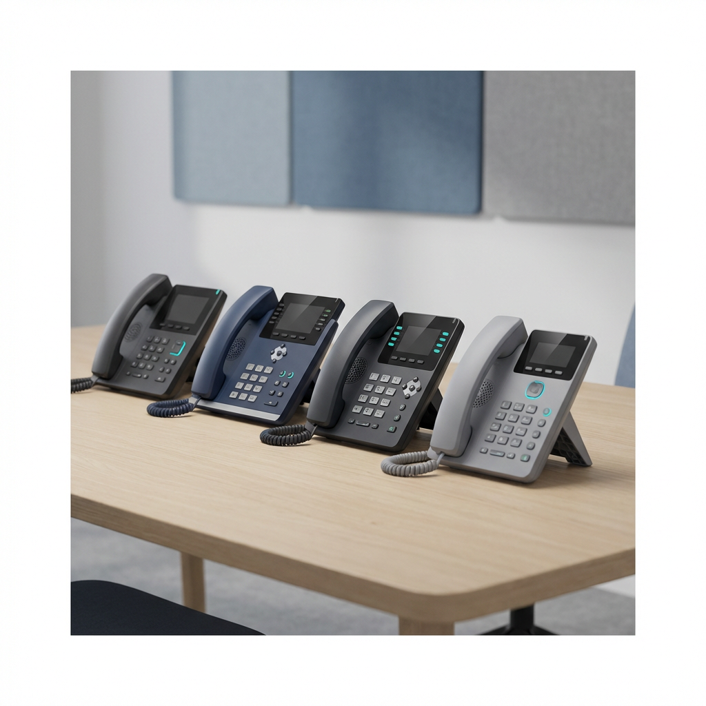 VoIP phones lineup for business web chat
